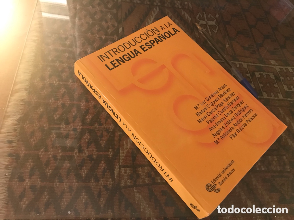 Libros de segunda mano: Introducci&oacute;n a la lengua espa&ntilde;ola. M&ordf; Luz Guti&eacute;rrez Araus. Ram&oacute;n Areces