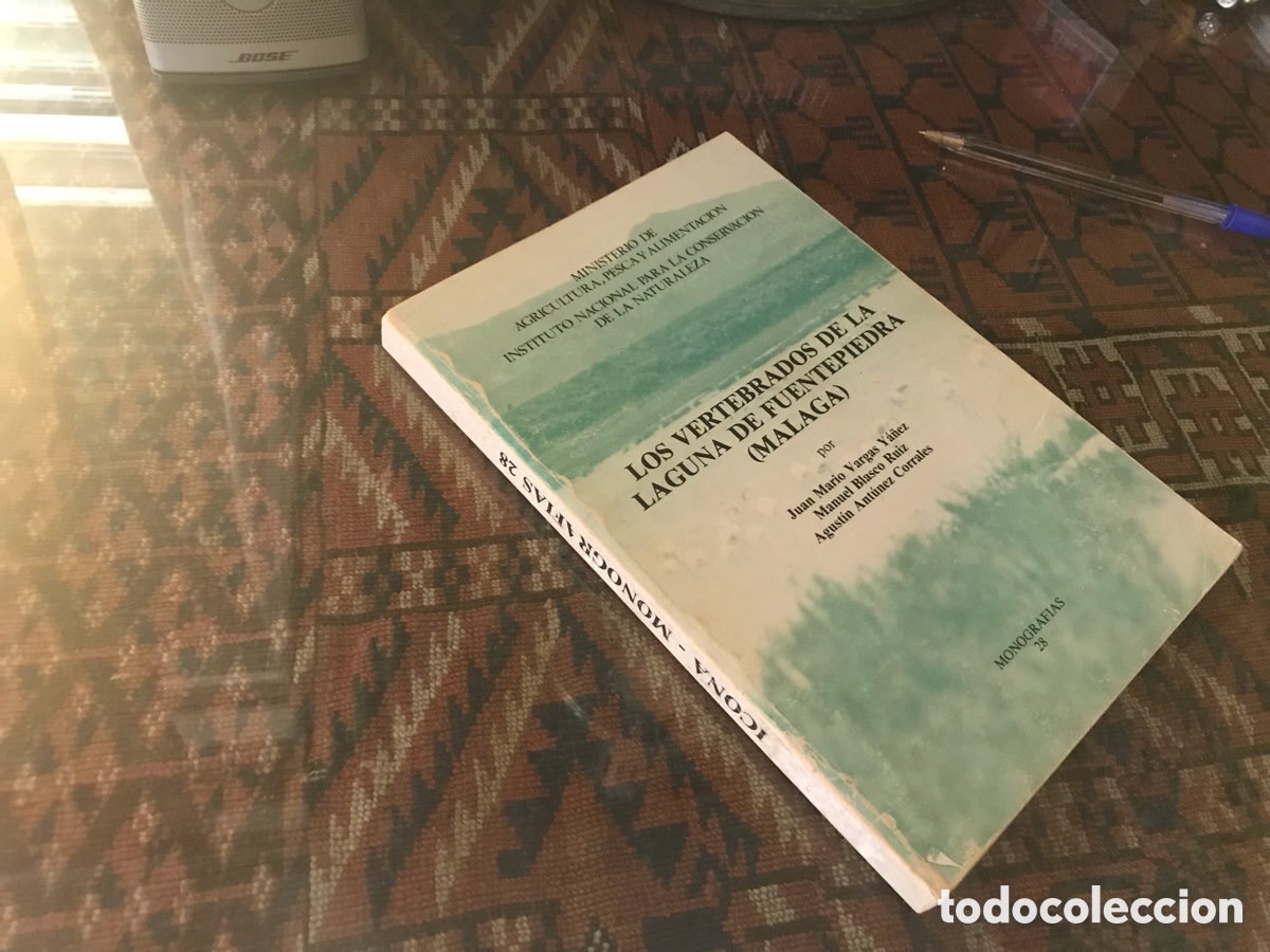 Libros de segunda mano: Vertebrados de la laguna de Fuentepiedra. M&aacute;laga. Monografias n&ordm; 28
