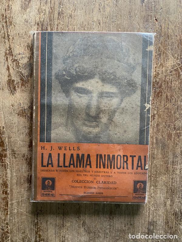 Second hand books: La llama inmortal - Wells H.