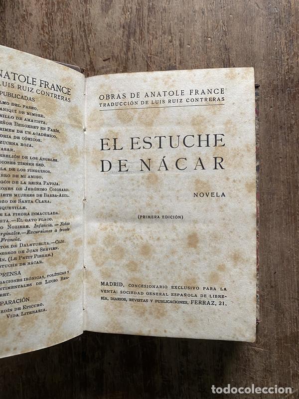 Libros de segunda mano: El estuche de nacar - France Anatole