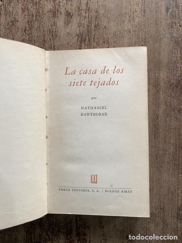 Libri di seconda mano: La casa de los siete tejados - Hawthorne Nathaniel