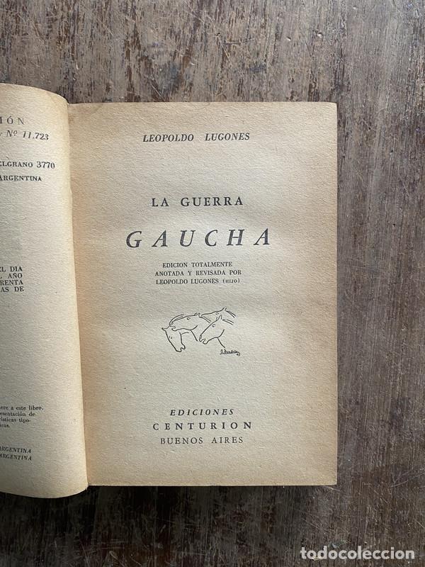 Libros de segunda mano: La guerra gaucha - Lugones Leopoldo