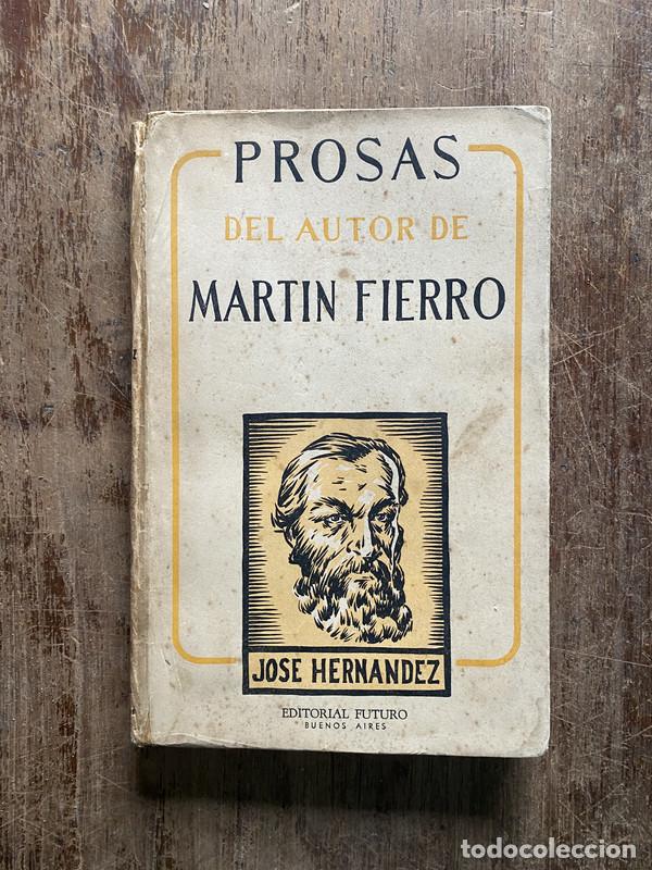 Gebrauchte B&uuml;cher: Prosas del autor de Martin Fierro - Hernandez Jose