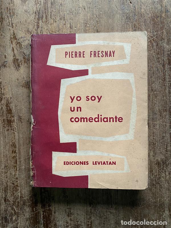 Libros de segunda mano: Yo soy un comediante - Fresnay Pierre