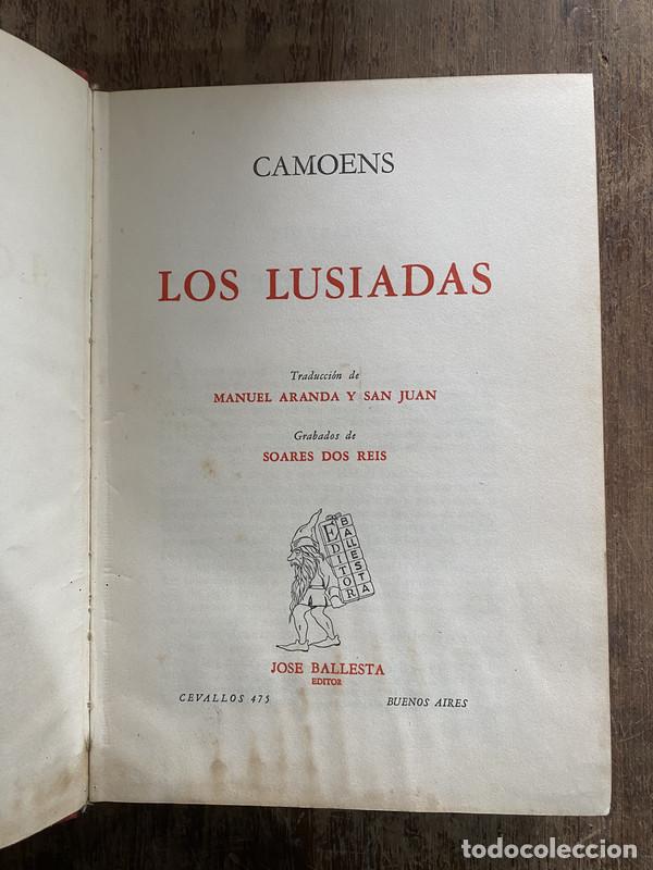Libros de segunda mano: Los Lusiadas - Camoens - Foto 1