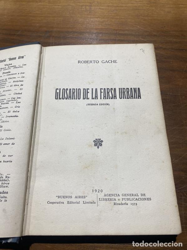 Gebrauchte B&uuml;cher: Glosario de la farsa urbana - Gache Roberto