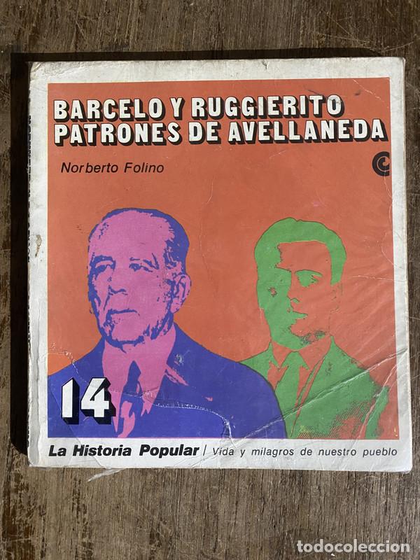 Libri di seconda mano: Barcelo y Ruggierito patrones de Avellaneda - Folino Norberto