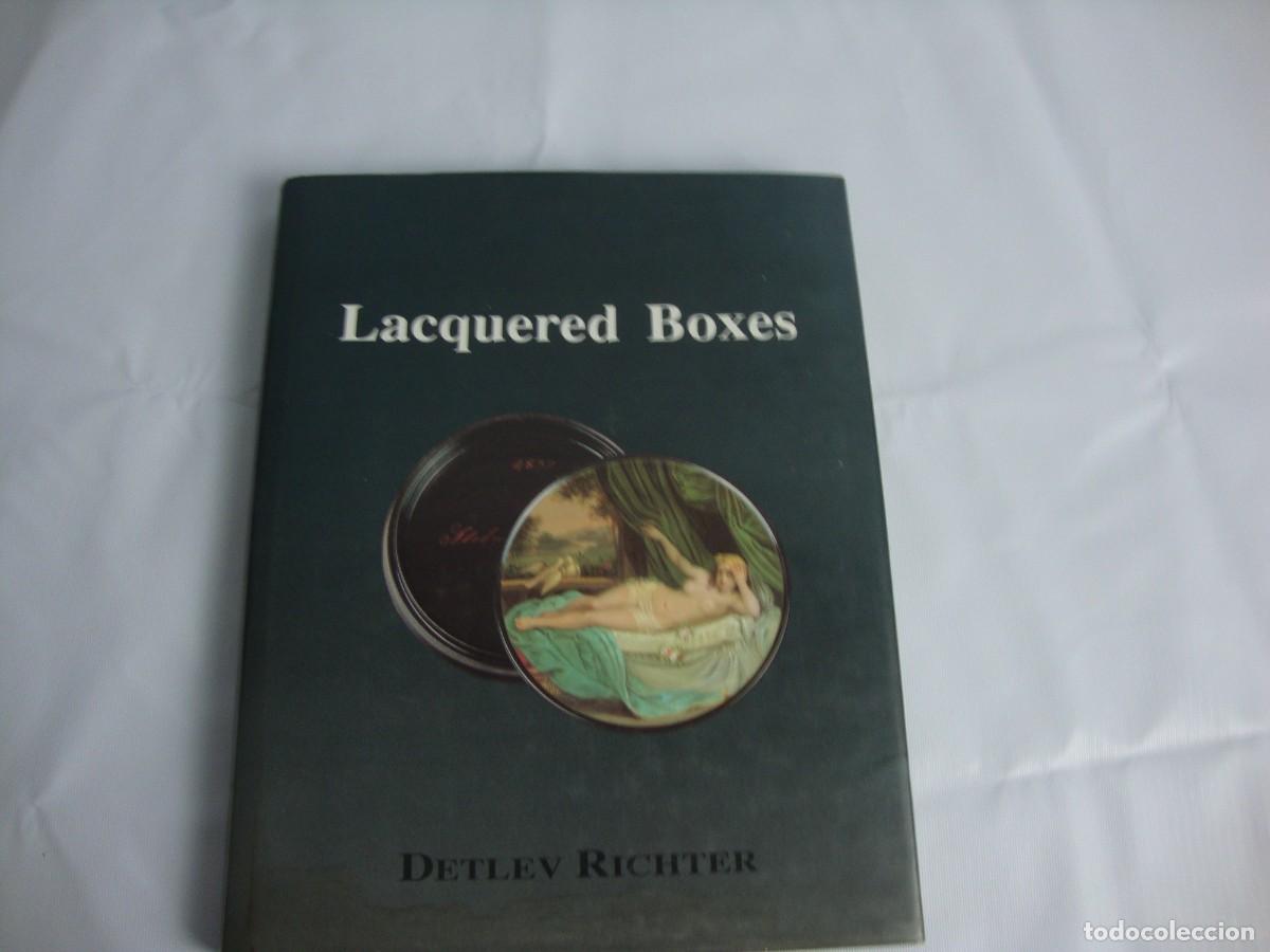 Libros de segunda mano: Laquered Boxes de Detlev Richter editorial Schiffer