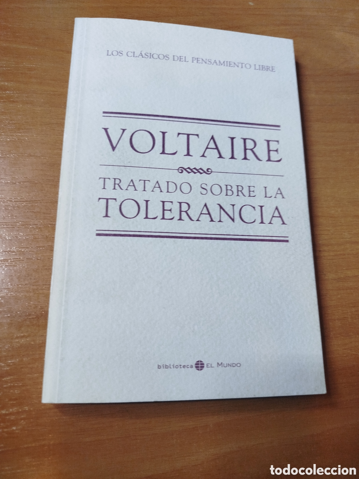 Libros de segunda mano: Tratado sobre la tolerancia. Voltaire. Los cl&aacute;sicos del pensamiento libro