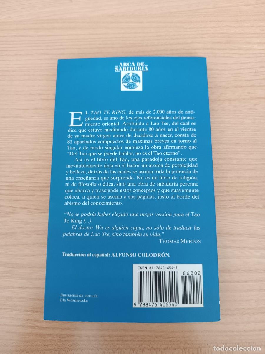 Libros de segunda mano: Tao Te King - Lao Tse. Versi&oacute;n de John C. H. Wu. Edaf - Foto 2