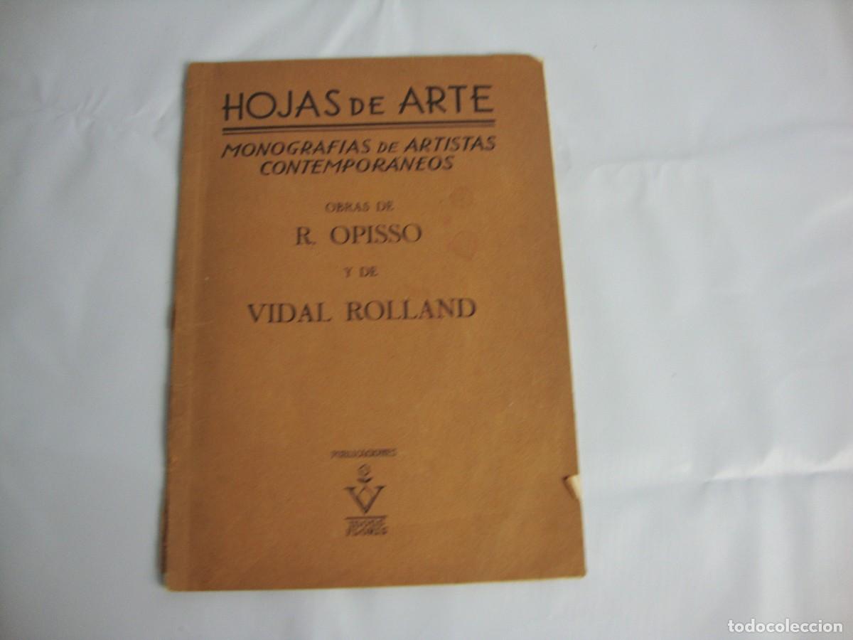 Libros de segunda mano: Hojas de Arte R.Opisso y Vidal Rolland