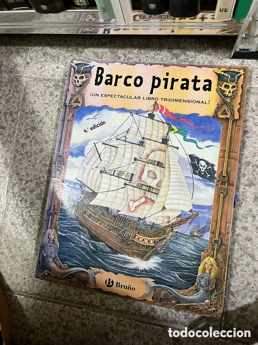 Libri di seconda mano: BLAS82B Barco pirata IUN ESPECTACULAR LIBRO TRIDIMENSIONAL! POP Up