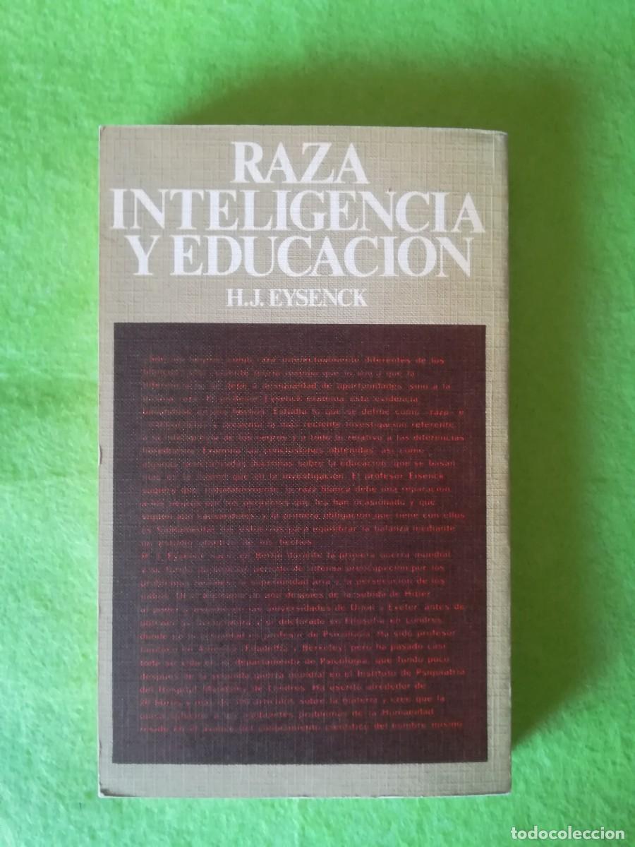 Libros de segunda mano: Raza inteligencia y educacion Eysenck ediciones aura 1973 - Foto 2