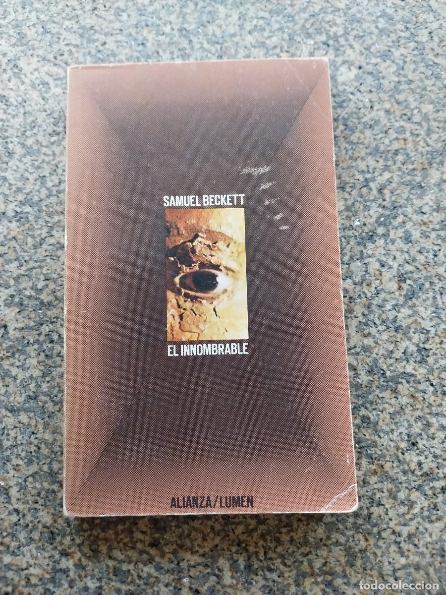 Libros de segunda mano: EL INNOMBRABLE -- SAMUEL BECKETT -- ALIANZA -- - Foto 1