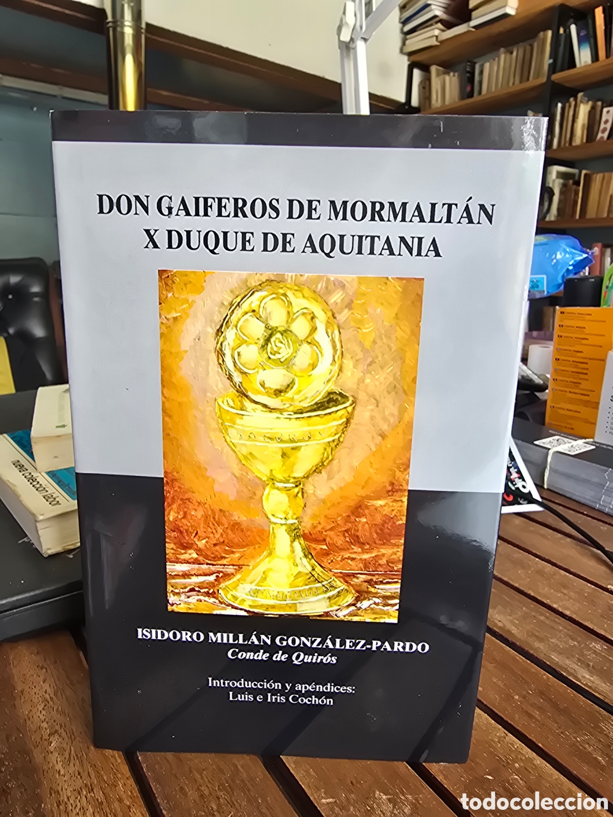 Libros de segunda mano: DON GAIFEROS DE MORMALTAN X DUQUE DE AQUITANIA Isidoro Millan Gonzalez Pardo 2010 FOLLAS NOVAS