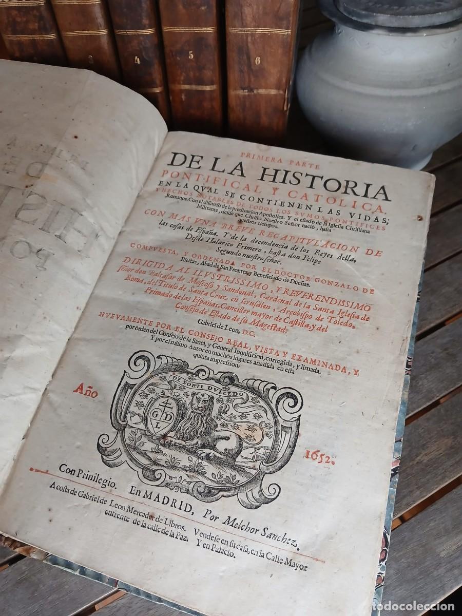 Libros de segunda mano: Historia Pontifical Y Catholica - Completa en 6 Vol&uacute;menes