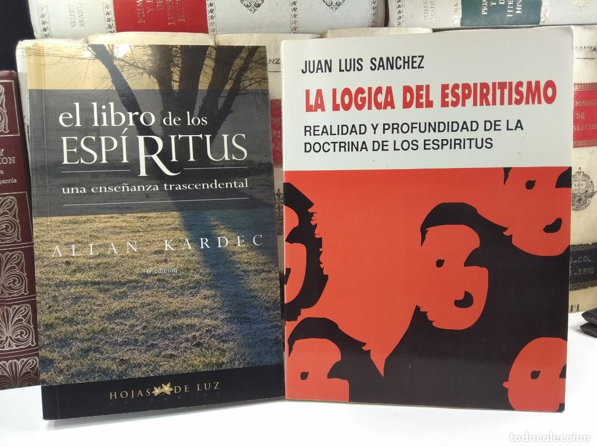 Second hand books: 1) EL LIBRO DE LOS ESP&Iacute;RITUS, por Allan Kardec 2) LA LOGICA DEL ESPIRITISMO. SANCHEZ, Juan Luis.
