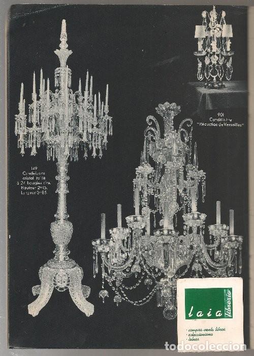 Second hand books: BACCARAT catalogo de objetos de vidrio (vajilla, de tocador, ornamentales, candeladros, lampara