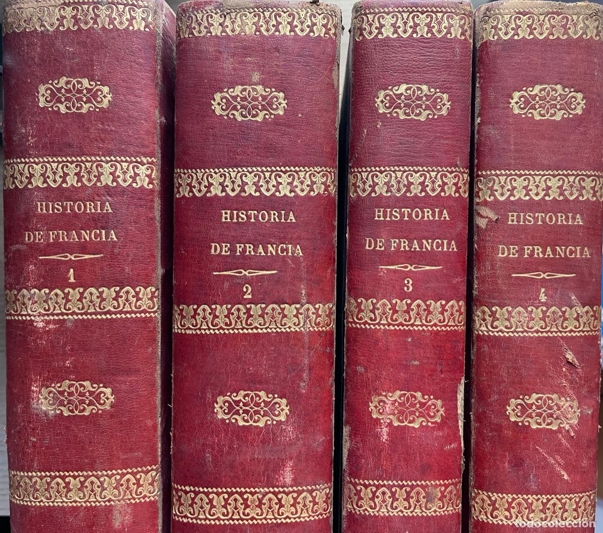 Libros de segunda mano: HISTORIA GENERAL DE FRANCIA - A. / LAMARTINE A. de / BLANC LAVAL&Eacute;E Luis / Vaulabelle Te&oacute;filo/ THIERS