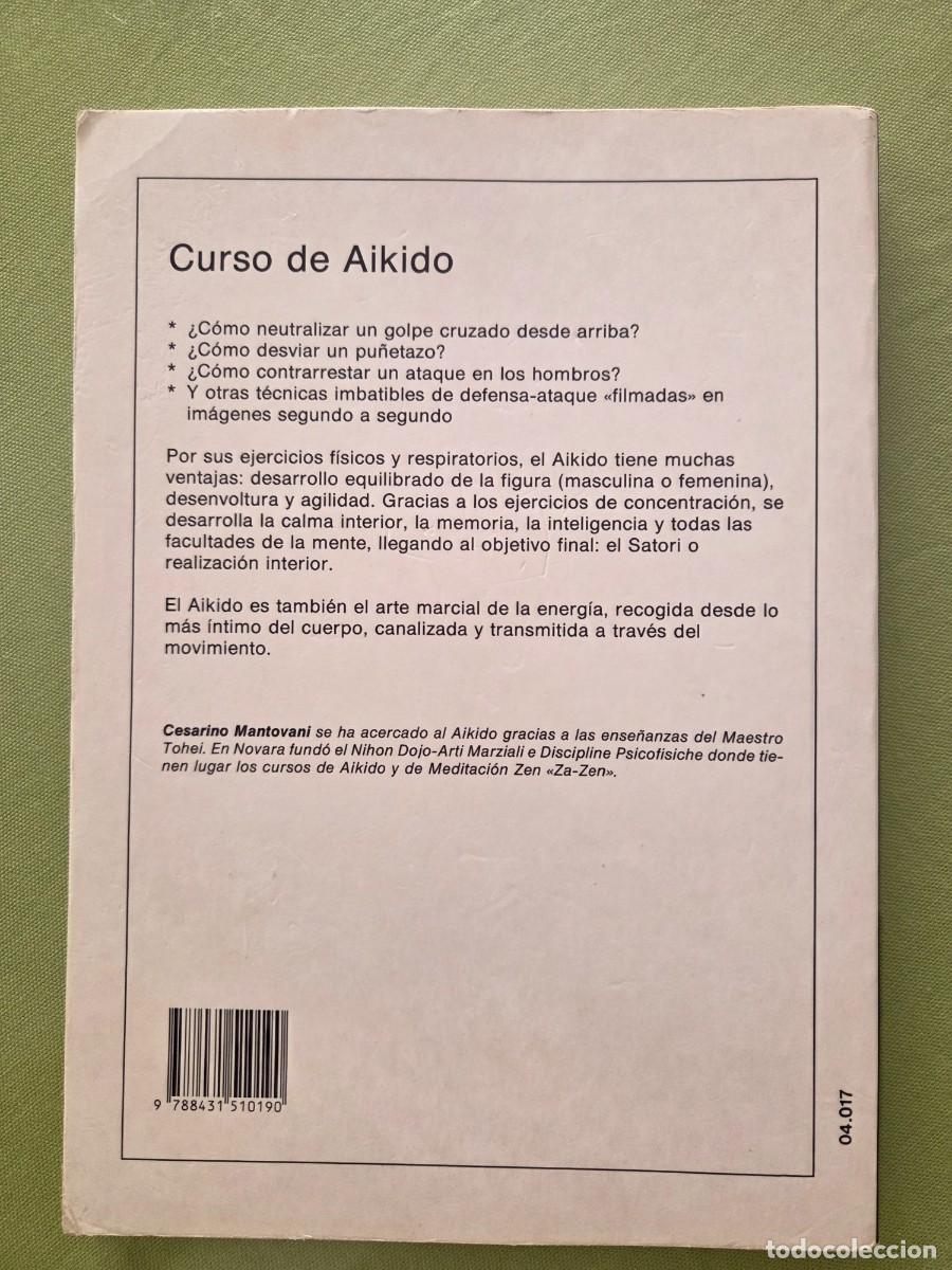 Libros de segunda mano: Curso de Aikido - cesarino mantovani - Foto 2