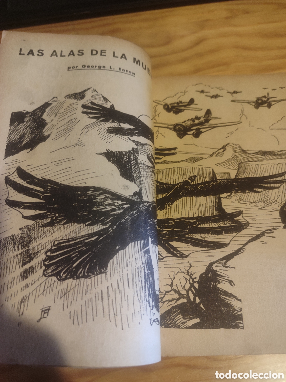 Libros de segunda mano: Novela pulp Bill Barnes - Foto 6