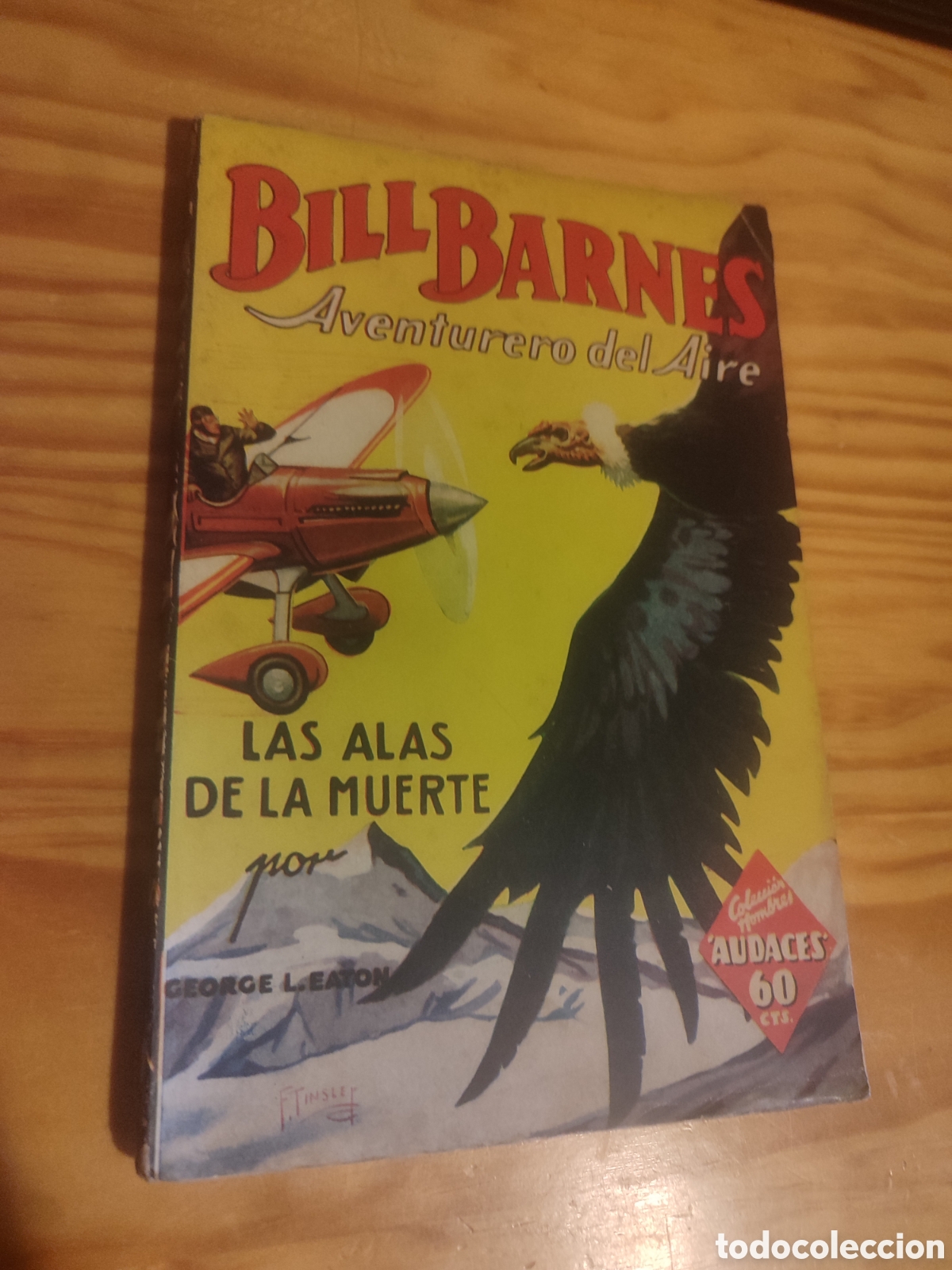 Libros de segunda mano: Novela pulp Bill Barnes - Foto 1