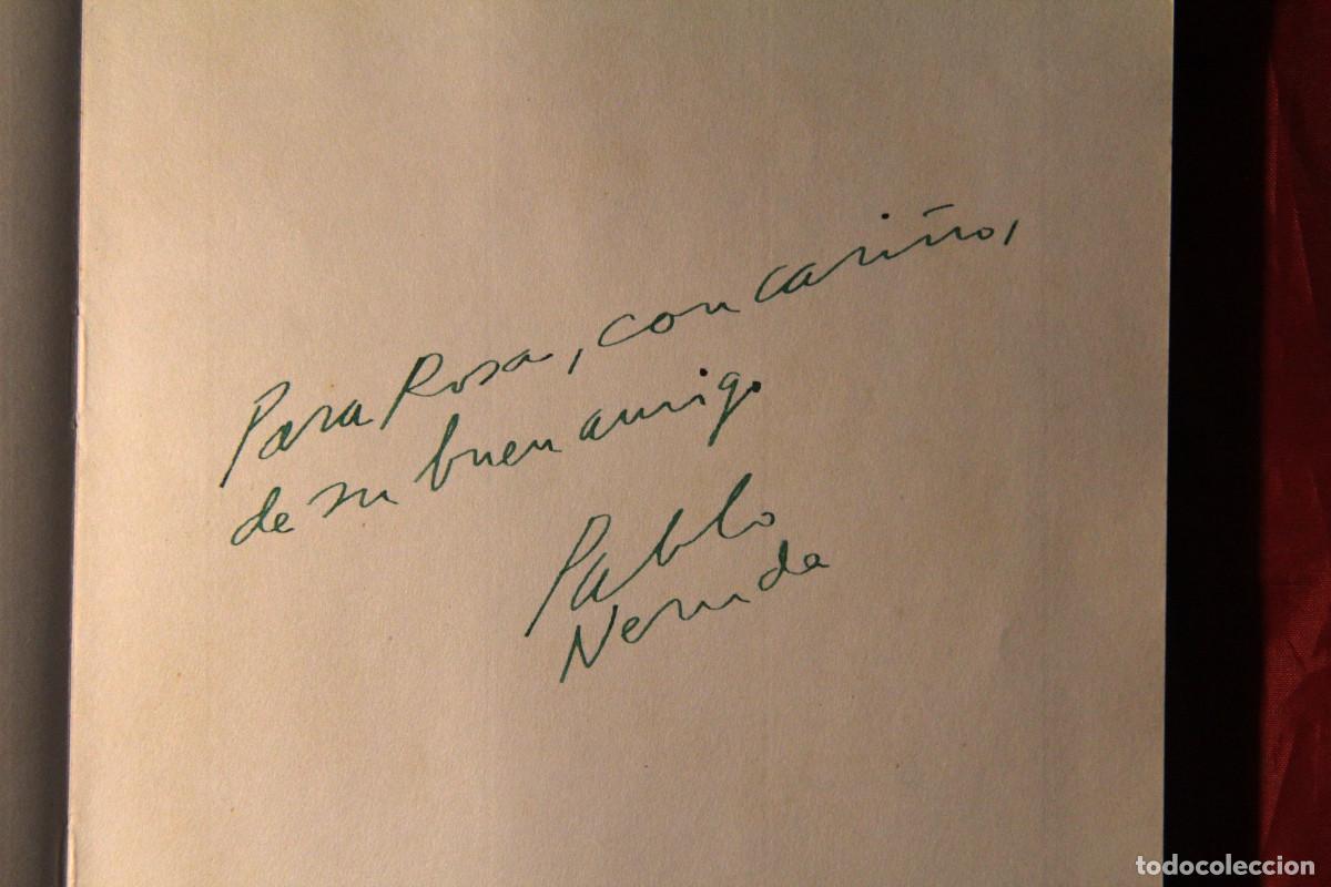 Livros em segunda m&atilde;o: PABLO NERUDA - DEDICADO Y FIRMADO - 20 POEMAS DE AMOS Y UNA CANCI&Oacute;N DESESPERADA - LOSADA