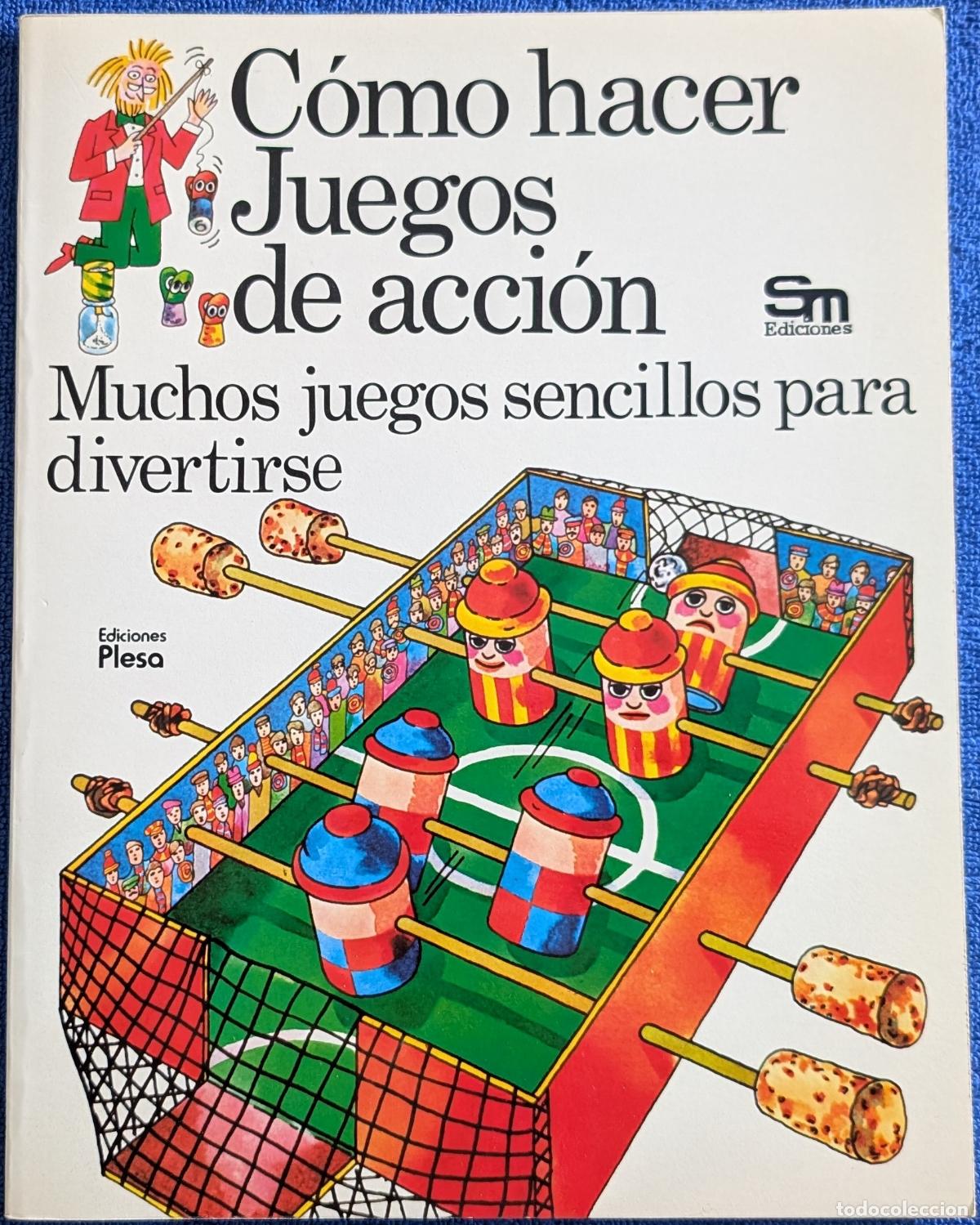 Livros em segunda m&atilde;o: C&oacute;mo hacer juegos de acci&oacute;n - PLESA - SM (1976) &iexcl;Impecable!