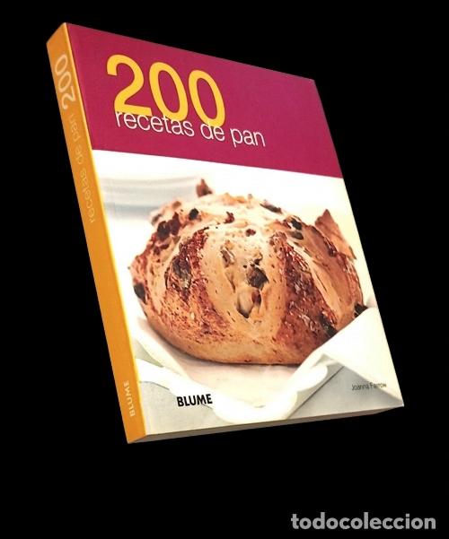 Libros de segunda mano: 200 RECETAS DE PAN. PARA COCINEROS CUALQUIER SEA SU NIVEL. PANIFICADORA. COCINA.
