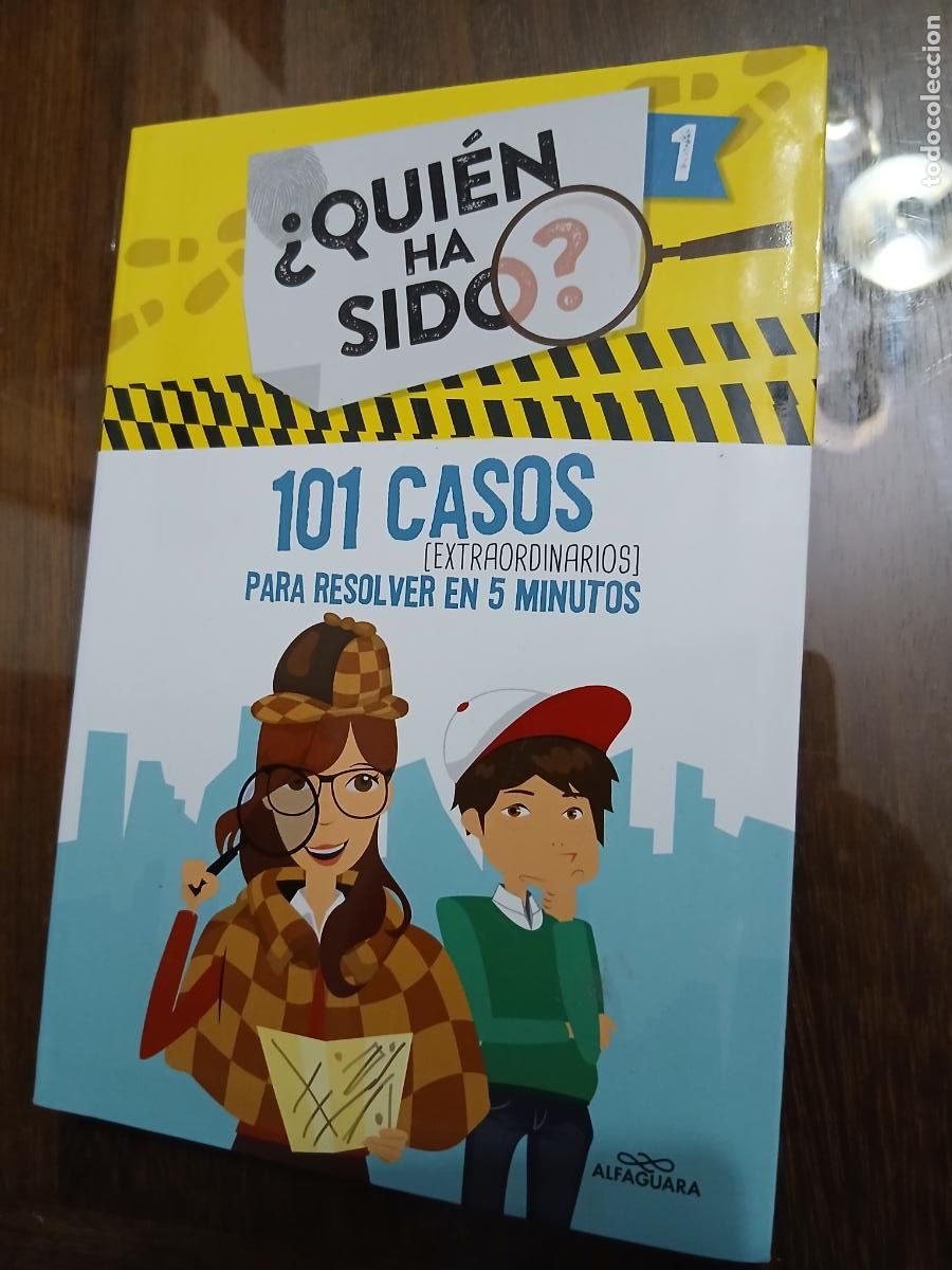 Libros de segunda mano: QUIEN HA SIDO. 101 CASOS PARA RESOLVER EN 5 MINUTOS. ALFAGUARA.