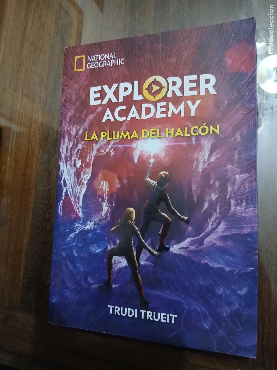 Libros de segunda mano: EXPLORER ACADEMY. LA PLUMA DEL HALCON. NATIONAL GEOGRAPHIC. TRUDI TRUEIT.
