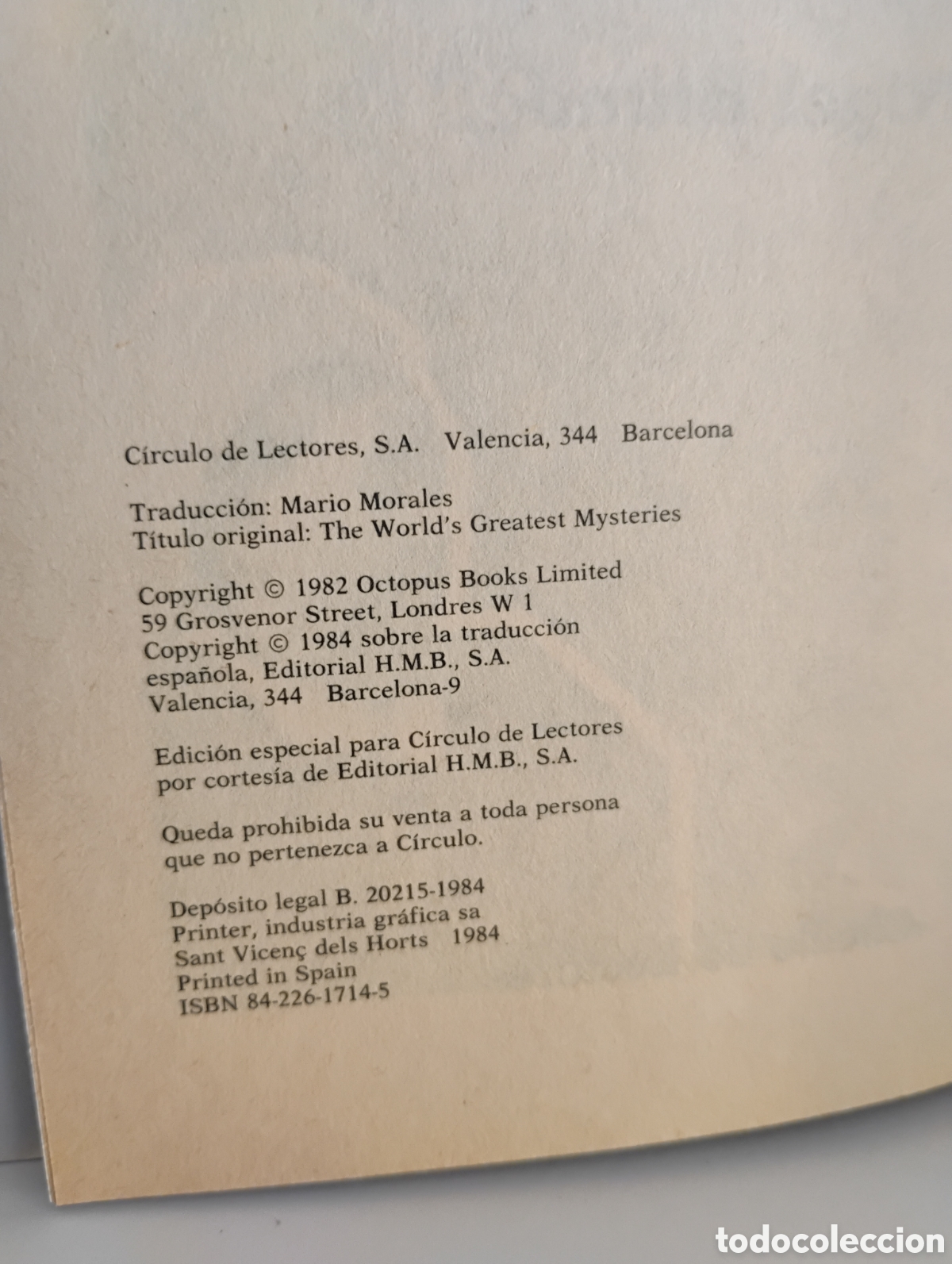 Libros de segunda mano: Libro Grandes Enigmas - Foto 3