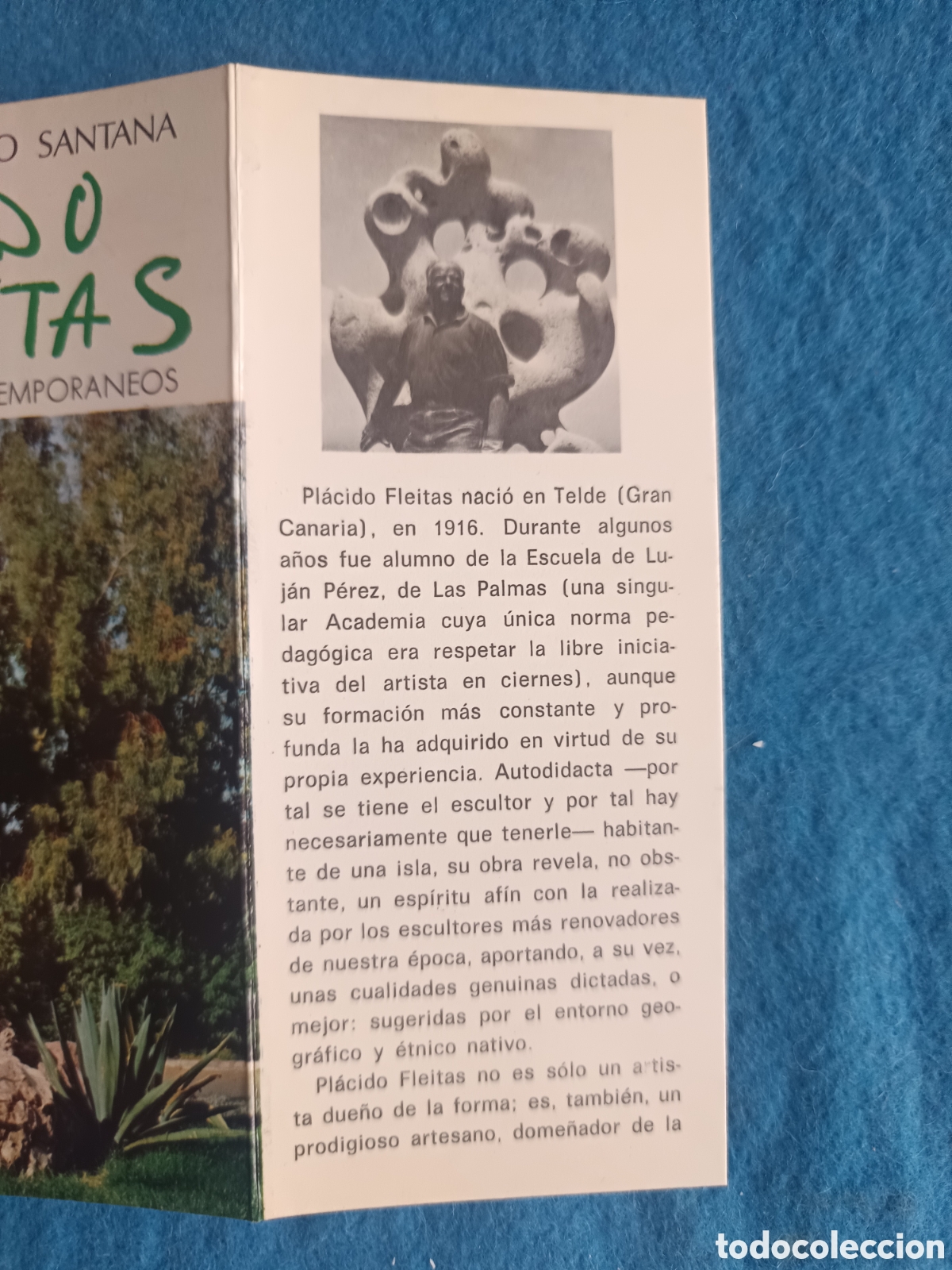 Libros de segunda mano: PL&Aacute;CIDO FLEITAS. LAZARO SANTANA - Foto 3