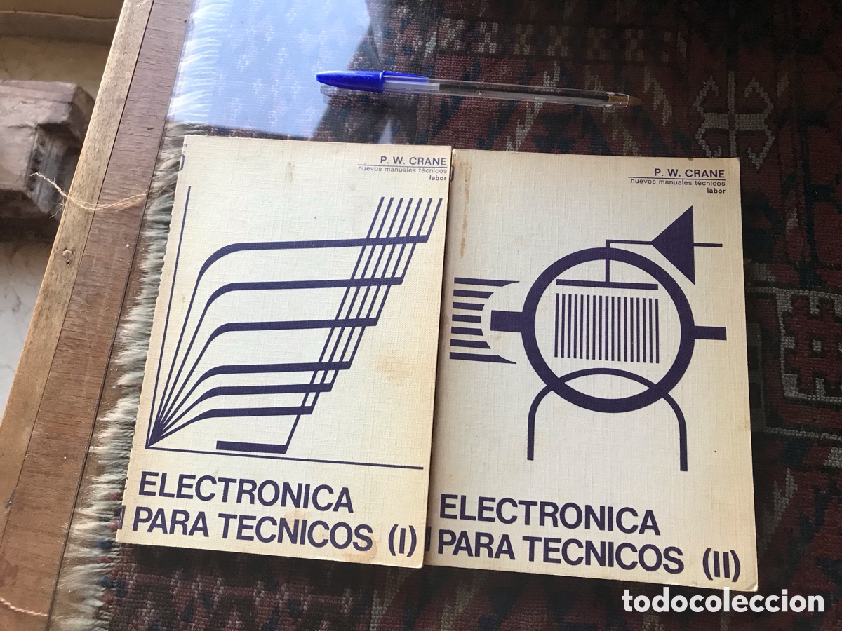 Libros de segunda mano: Electr&oacute;nica para t&eacute;cnicos I y II. P. W. Crane. Labor