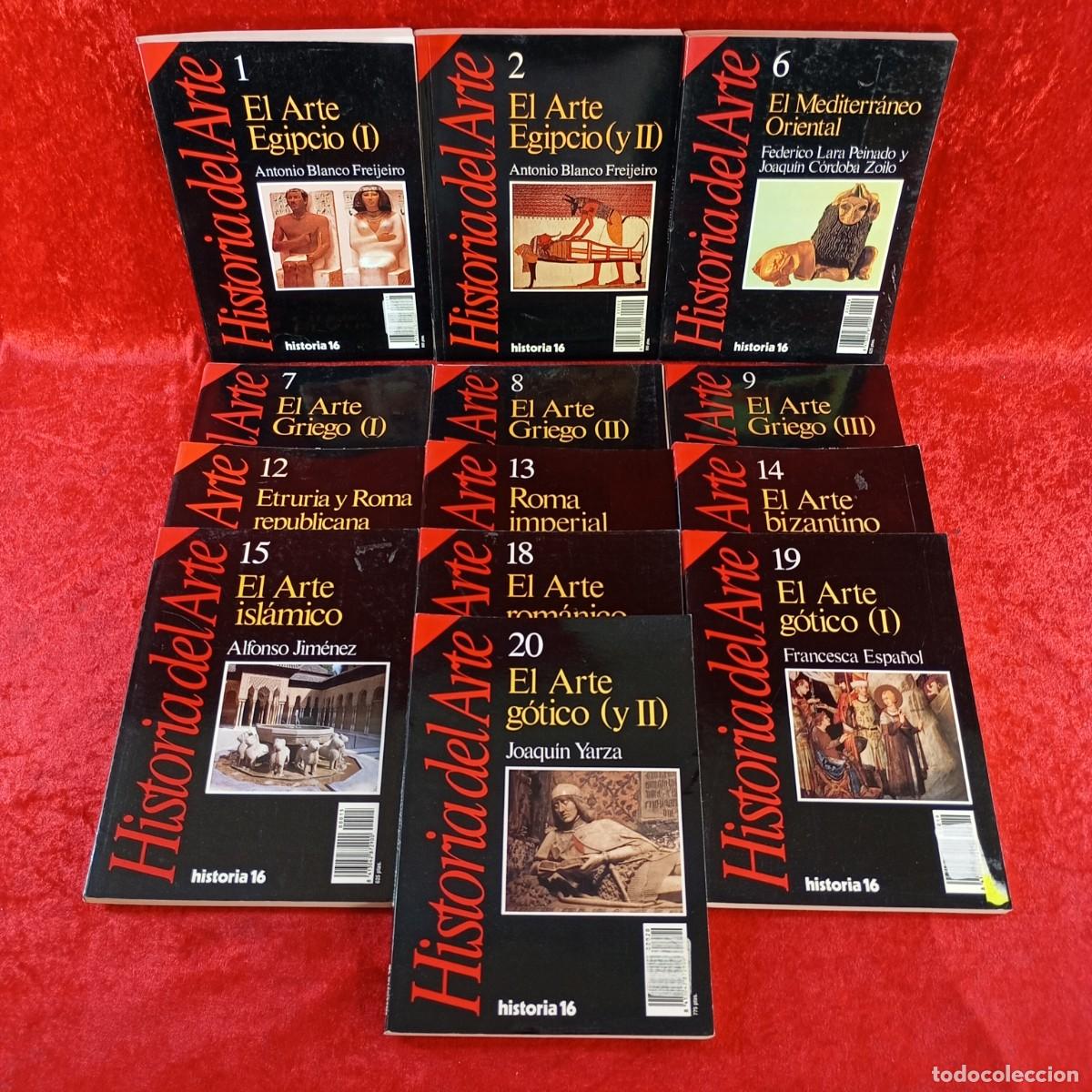 Libros de segunda mano: HISTORIA DEL ARTE - HISTORIA 16 - 13 TOMOS - VER FOTOS - DEL ARTE EGIPCIO AL ARTE G&Oacute;TICO / 627