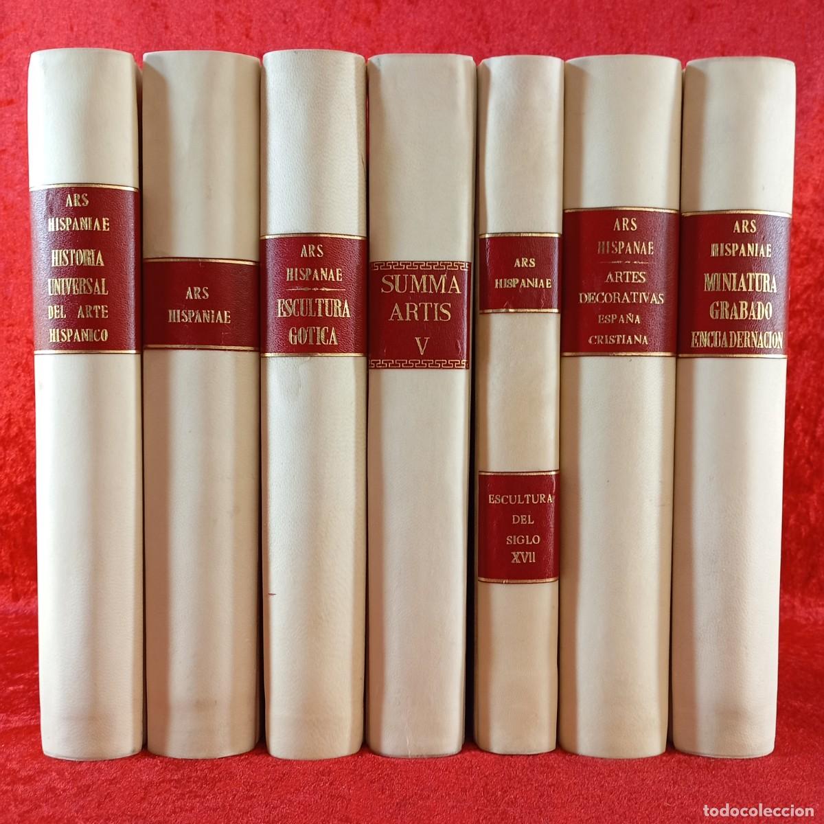 Libros de segunda mano: ARS HISPANIAE - HISTORIA UNIVERSAL DEL ARTE HISP&Aacute;NICO - 7 TOMOS - EDITORIAL PLUS ULTRA - RARO / 630
