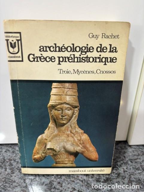 Libros de segunda mano: ARCHEOLOGIE DE LA GRECE PREHISTORIQUE - GUY RACHET - MARABOUT UNIVERSITE, 1969, FORMATO BOLSILLO