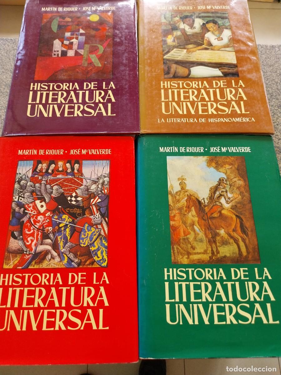 Libros de segunda mano: HISTORIA DE LA LITERATURA UNIVERSAL -- TOMO 4 -- EDITORIAL PLANETA -- A&Ntilde;OS 70 --