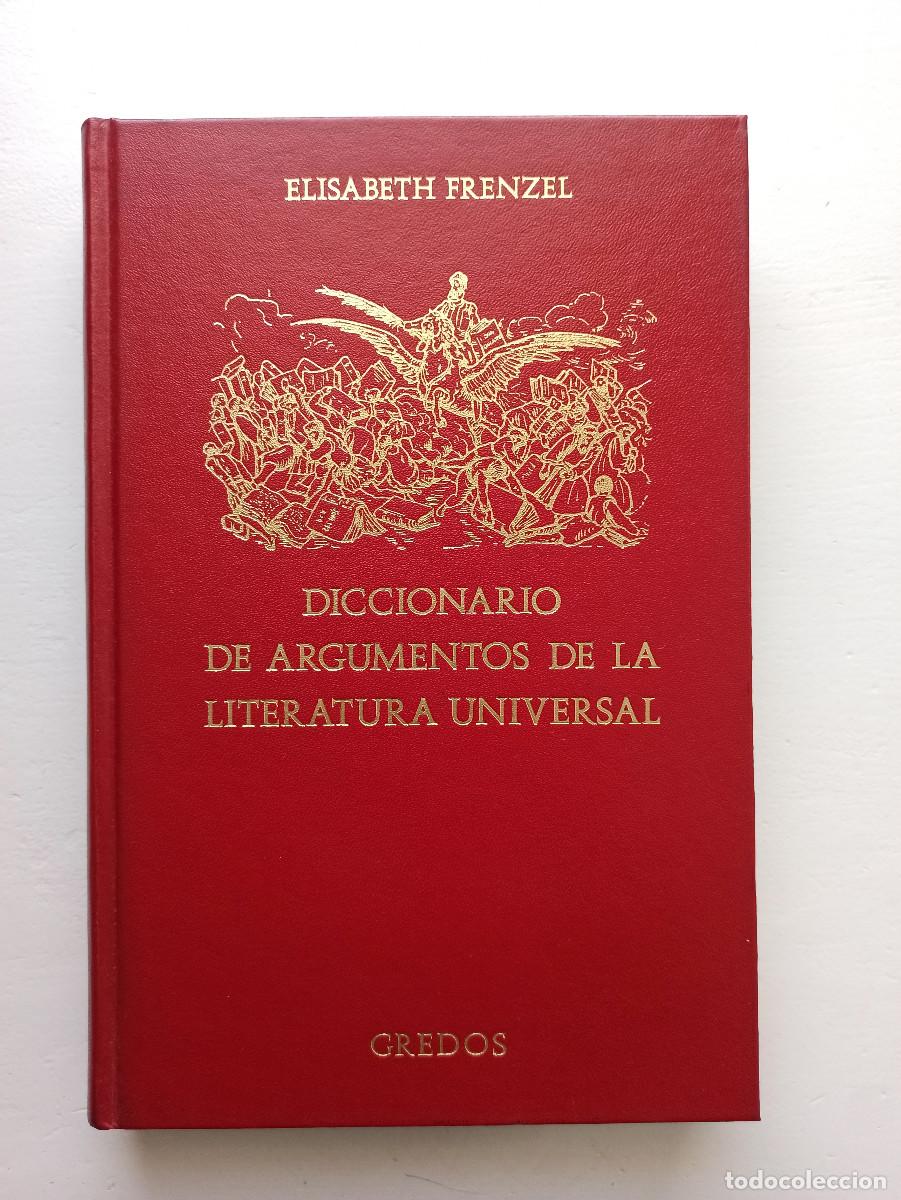 Libros de segunda mano: Diccionario de argumentos de la literatura universal - Elisabeth Frenzel