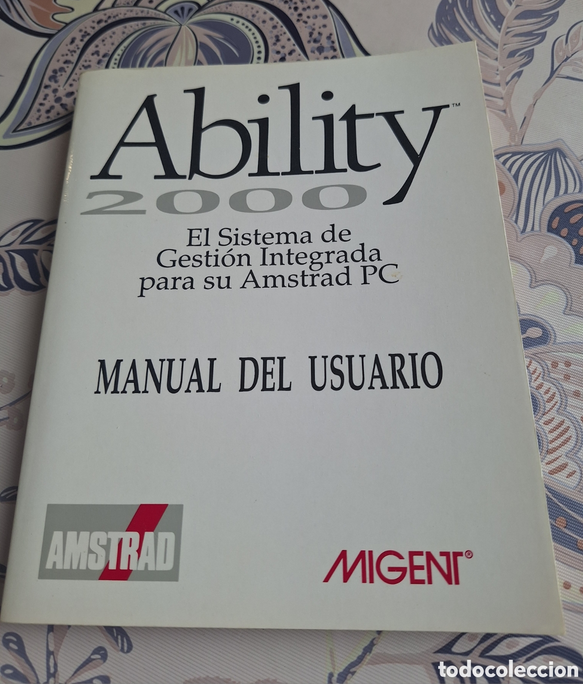 Libros de segunda mano: Ability 2000 manual usuario Amstrad - Foto 1
