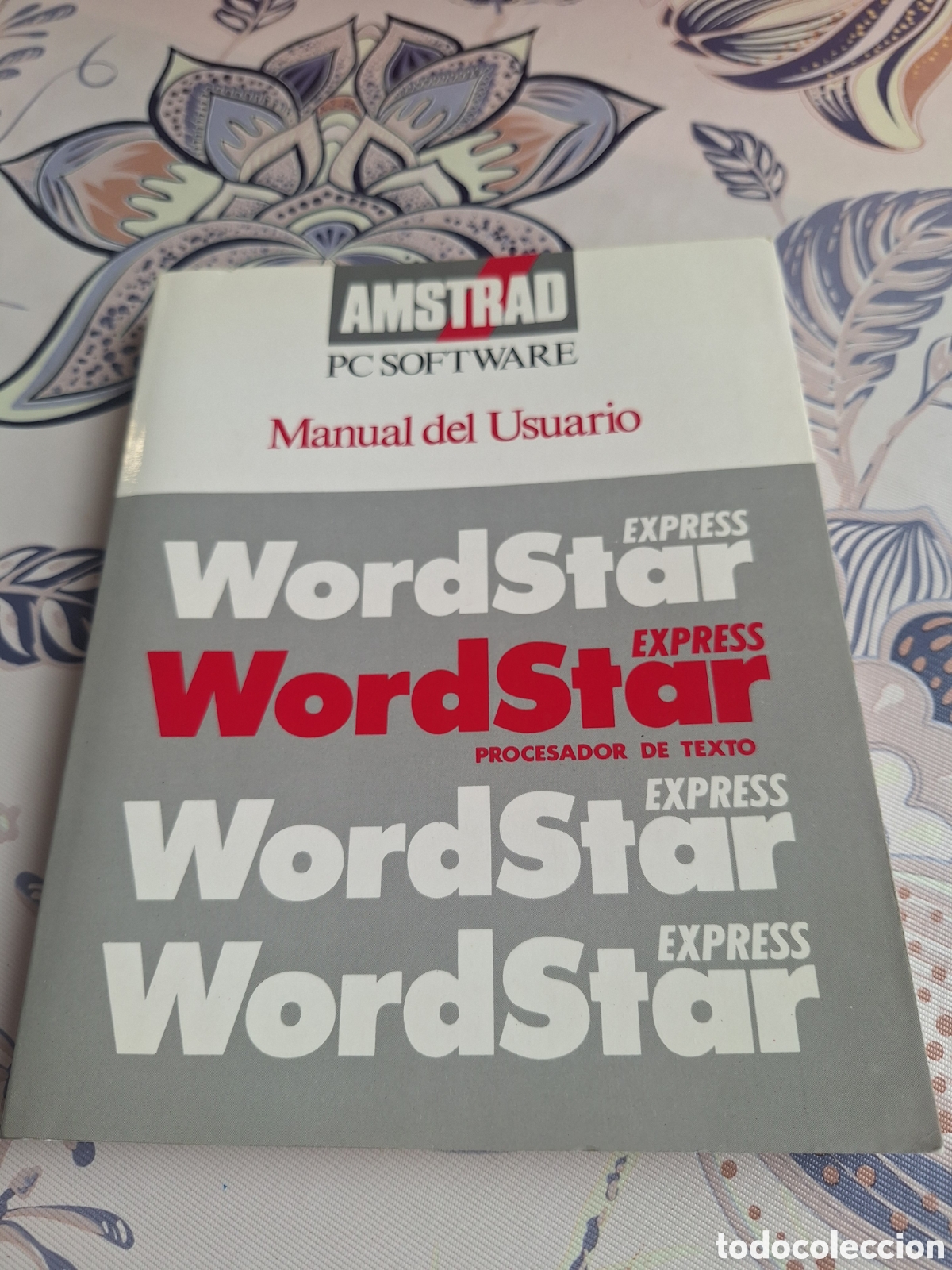 Libros de segunda mano: Manual usuario WordStar Express Amstrad