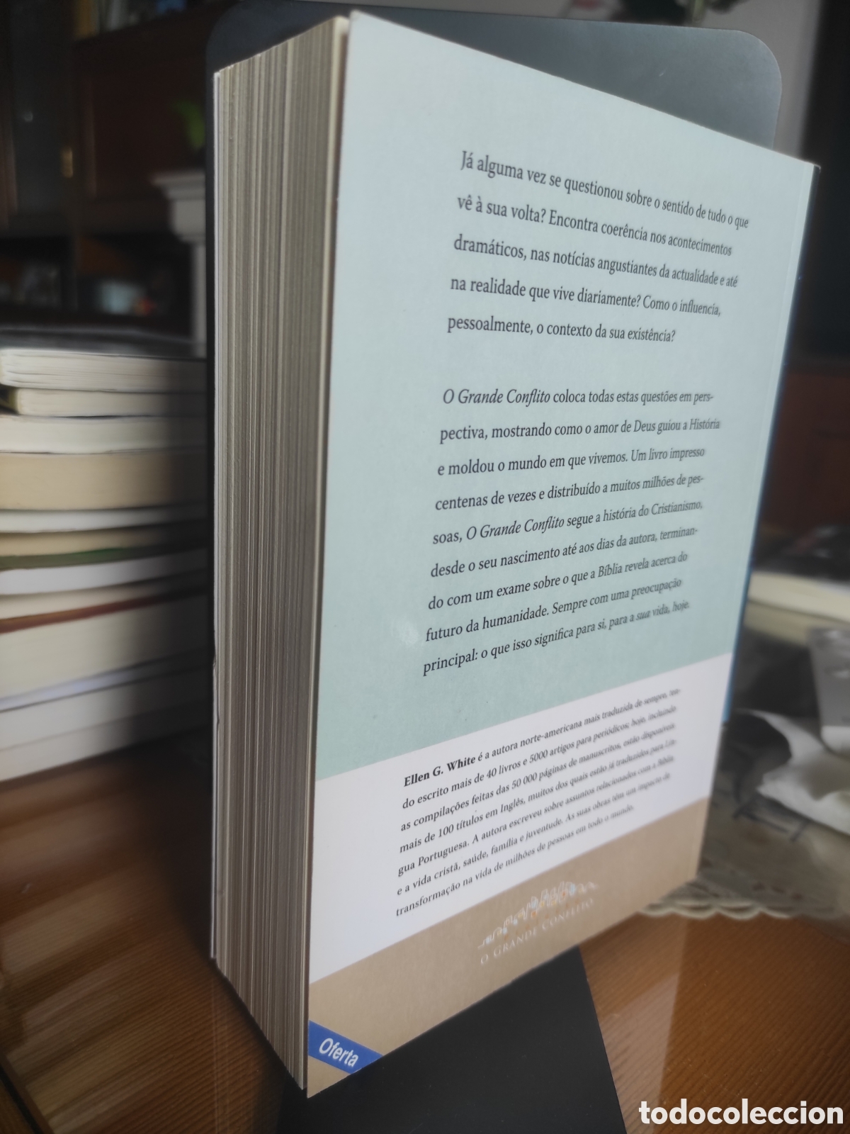 Libros de segunda mano: O GRANDE CONFLITO - ELLEN G. WHITE - Foto 2