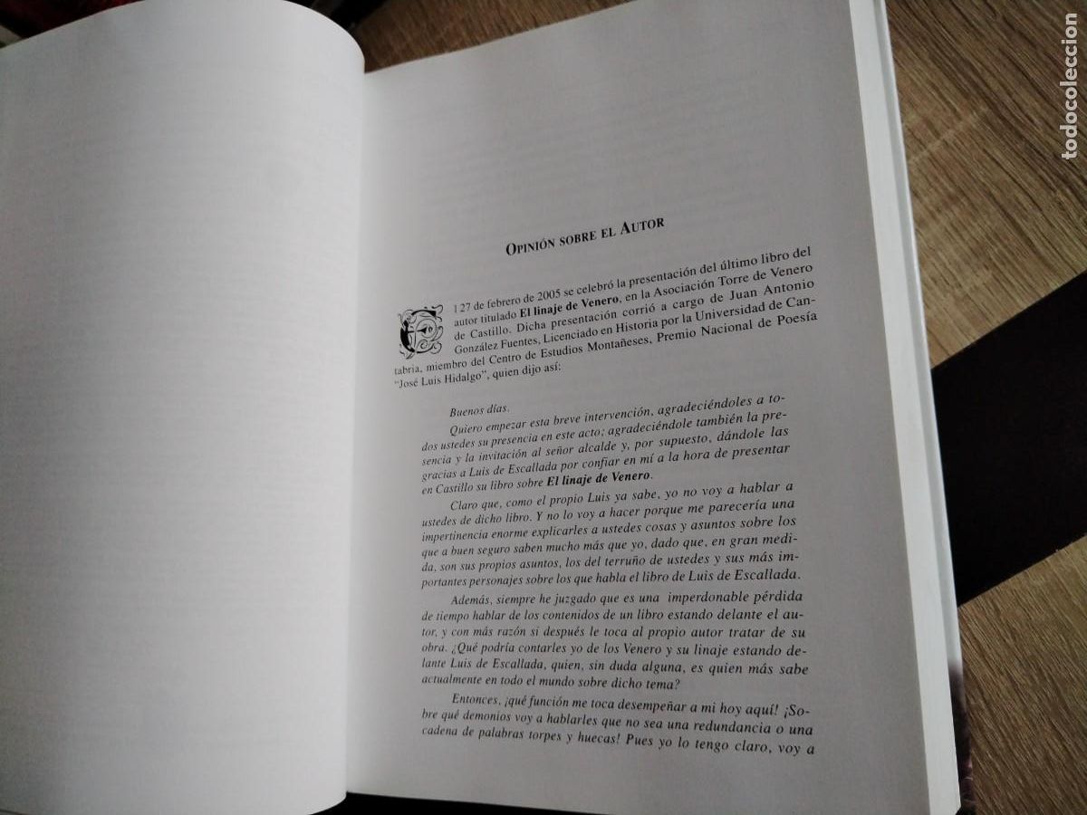 Libros de segunda mano: El linaje de argos- Luis de escallada Gonz&aacute;lez - Foto 6