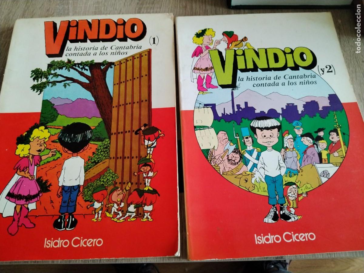 Libros de segunda mano: Vindio -la historia de Cantabria contada a los ni&ntilde;os