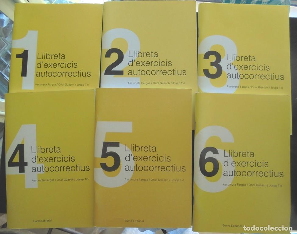 Libros de segunda mano: Llibreta d&rsquo;exercicis autocorrectius 1-6 Assumpta Fargas, Oriol Guasch i Josep Ti&oacute; 2003-2007 Eumo