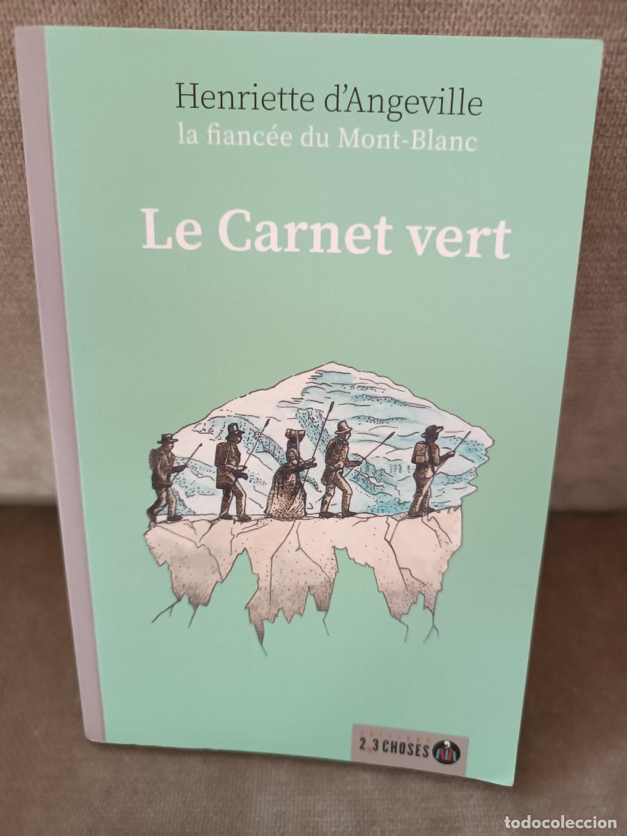 Libros de segunda mano: HENRIETTE D'ANGEVILLE - LE CARNET VERT - EDITIONS 2, 3 CHOSES, 2024