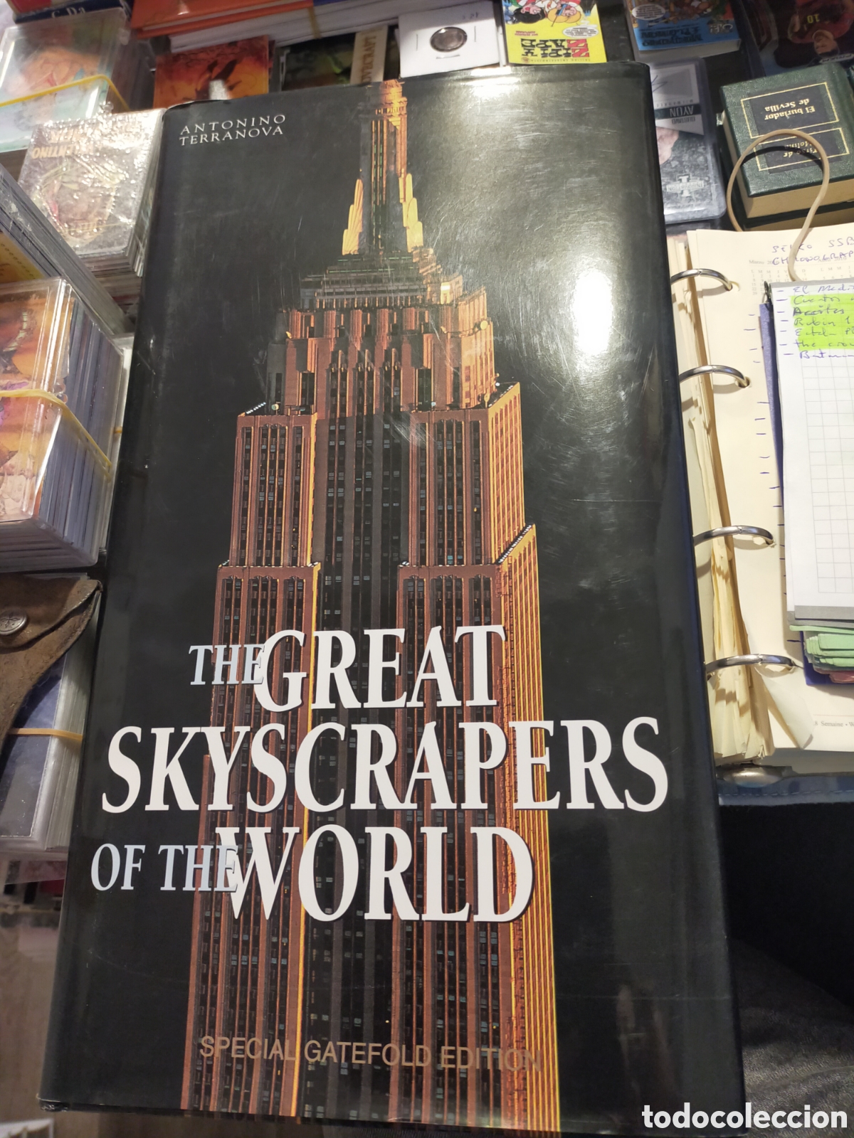 Libros de segunda mano: THE GREAT SKYSCRAPERS OF THE WORLD ANTONINO TERRANOVA SPECIAL GATEFOLD EDITION MUY BUEN ESTADO