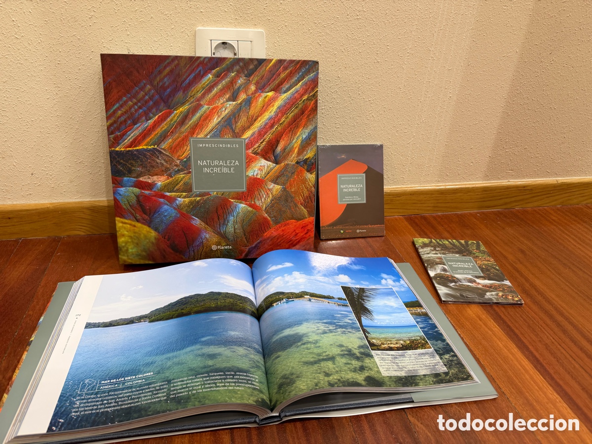 Libros de segunda mano: Colecci&oacute;n Lujo Planeta &rdquo;Imprescindibles: Naturaleza Incre&iacute;ble&rdquo; (Extras Precintados)