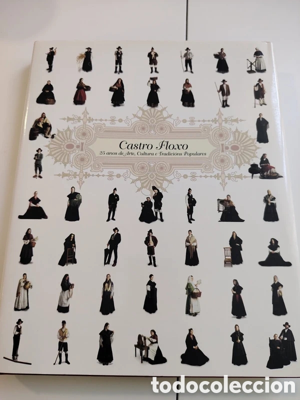 Libros de segunda mano: Castro Floxo. 25 anos de arte,cultura e tradici&oacute;ns populares. Ourense.Galicia