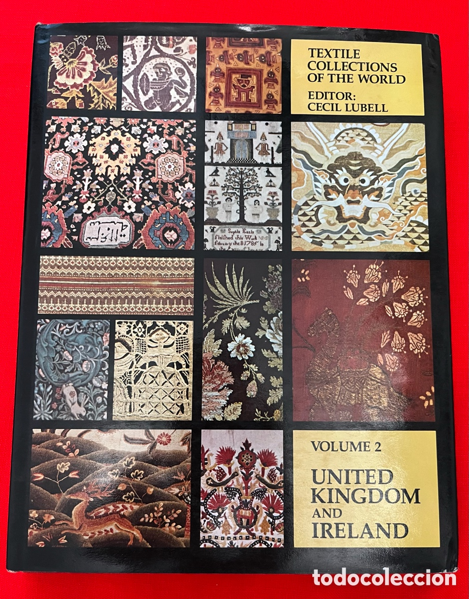 Libros de segunda mano: Libro Textile collections of the World - United Kingdom - Ireland